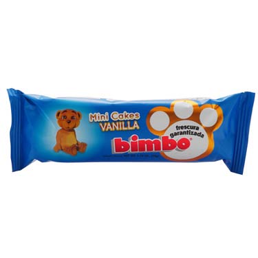 BIMBO CAKES VANILLA           