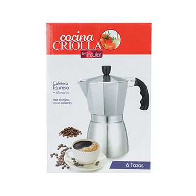 CAFETERA COCINA CRIOLLA 6 TAZAS