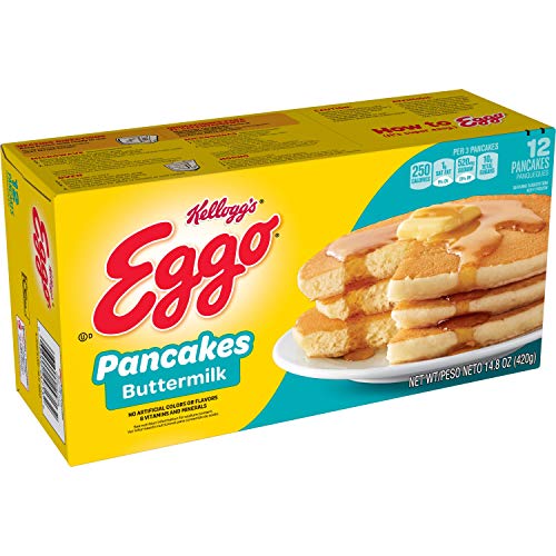 PANCAKES BUTTERMILK EGGO PQT/12