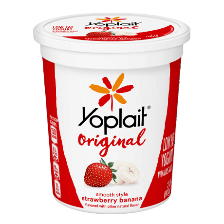 YOPLAIT STRAWBERRY BANANA 32oz