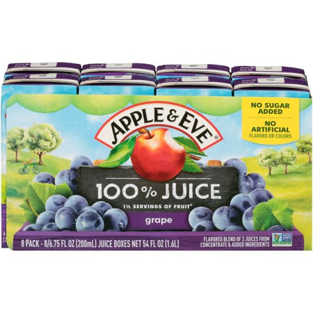 APPLE & EVE GRAPE PQT/8