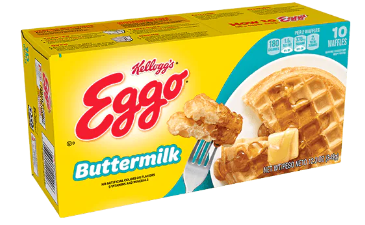 EGGO BUTTERMILK WAFFLES 12.3oz