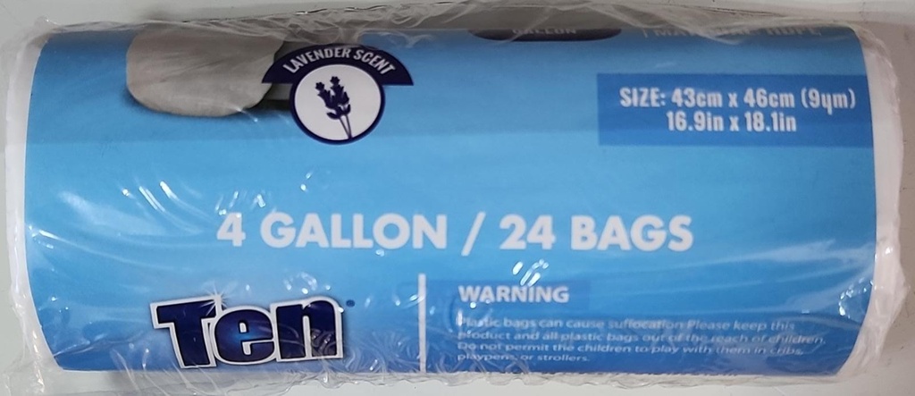 BOLSAS TEN 4 GALONES