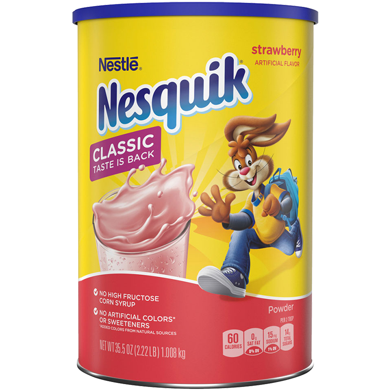 NESQUIK STRAWBERRY POWDER 35.5oz