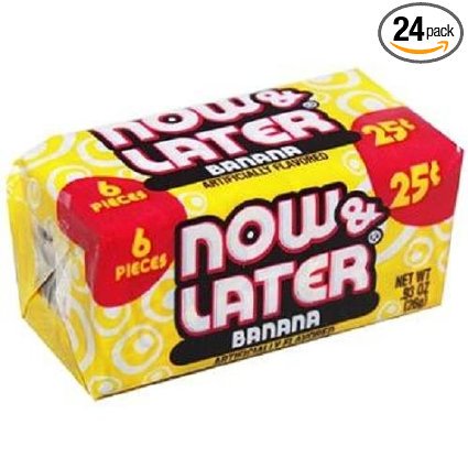 NOW AND LATER BANANA BAR .93oz