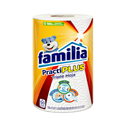 PAPEL TOALLA FAMILIA 3PL/130H