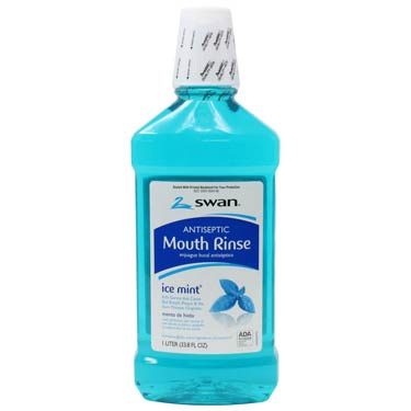 MOUTH RINSE 2 SWAN ICE MINT 33.8oz