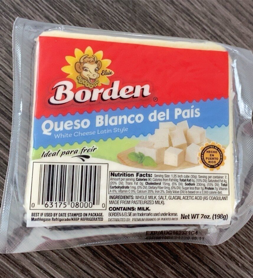 QUESO BLANCO BORDEN 7oz