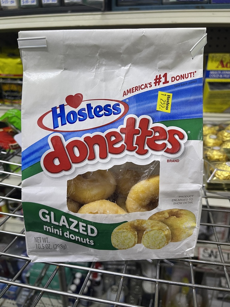 HOSTESS DONETTES GLAZED 10.5oz