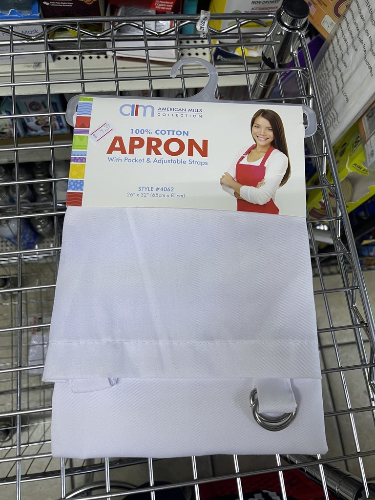 DELANTAR DE ALGODON APRON