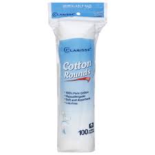CLARISSE COTTON ROUNDS PQT/100