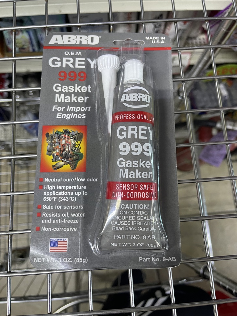 SILICONE MEGA GREY 3oz