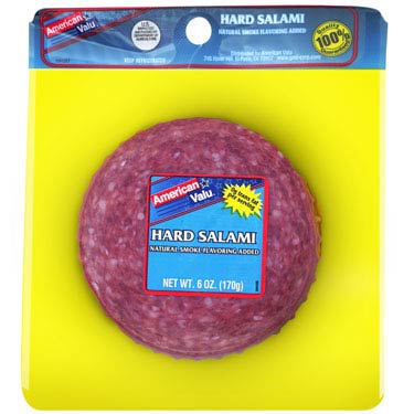 HARD SALAMI AMERICA VALU 6oz