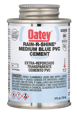 PEGA PVC CEMENT 4oz OATEY