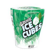 CHICLETS ICE CUBES SPERMINT 40pc
