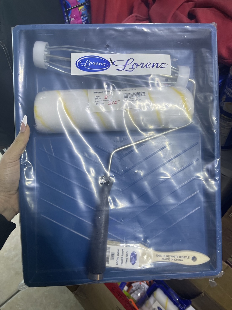 BANDEJA PLASTICA PINTAR 4pcs