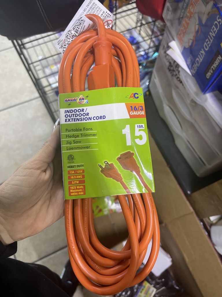EXTENCION HEAVY DUTY 15ft