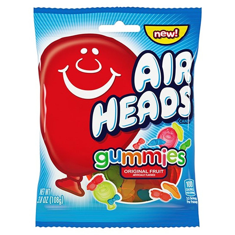 AIR HEADS ORIGINAL FRUIT 3.8oz