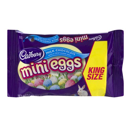 MINI EGGS CADBURY KING SIZE 2.2oz