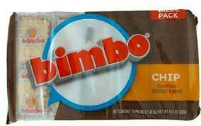 BIMBO CHOCOLATE CHIP PQT/10 15oz