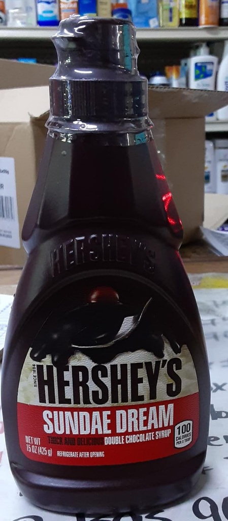 HERSHEY'S SYRUP DOUBLE CHOCOLATE 15oz