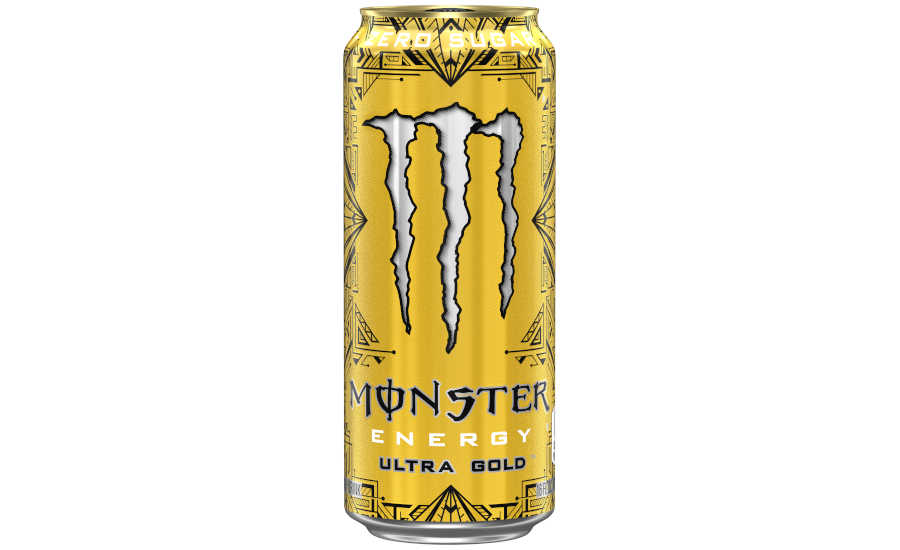 MONSTER ENERGY ULTRA GOLD 16oz 7144