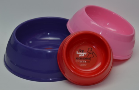 HAPPY PET PLASTIC BOWL SMALL
