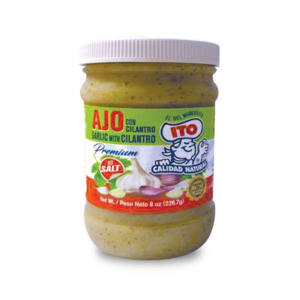 ​AJO C ALBAHACA MOLIDO 8oz