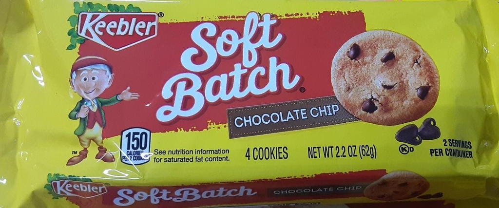 KEEBLER SOFT BATCH CHOCOLATE CHIPS 22oz