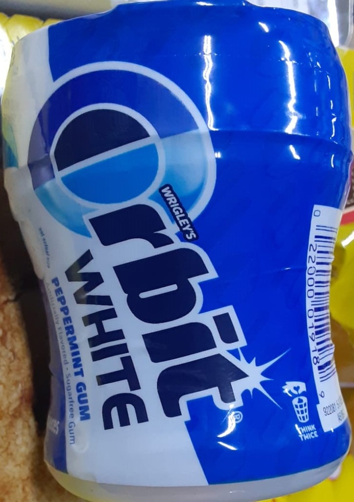 ORBIT WHITE PEPPERRMINT GUM