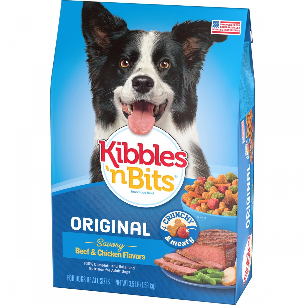 KIBBLES N BITS BEEF & CHICKEN 3.5lb