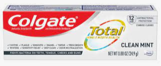 COLGATE TOTAL CLEAN MINT 3.3oz