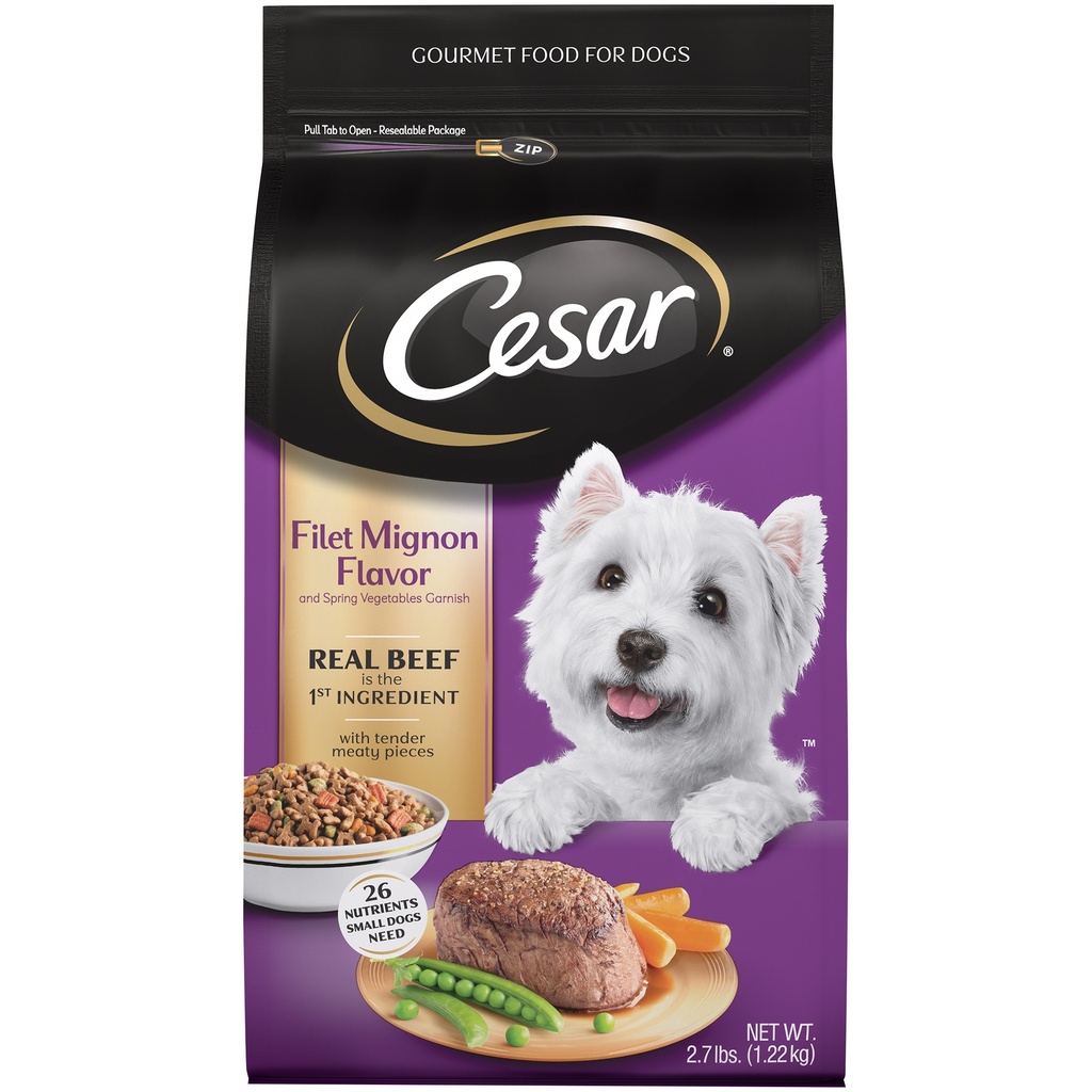 CESAR FILET MIGNON FLAVOR 2.7 lbs
