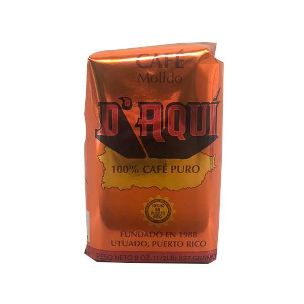 CAFE D' AQUI 8oz              