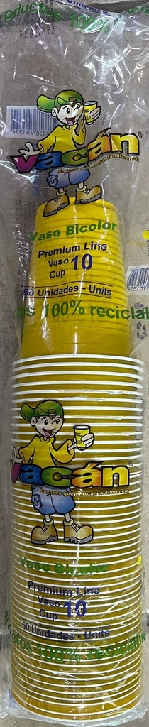 VASOS VACAN  50ct 10oz