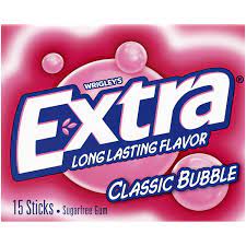 EXTRA CLASSIC BUBBLE  GUM