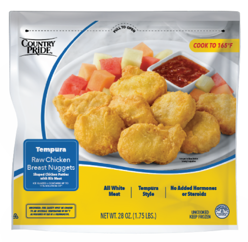 COUNTRY PRIDE NUGGETS TEMPURA