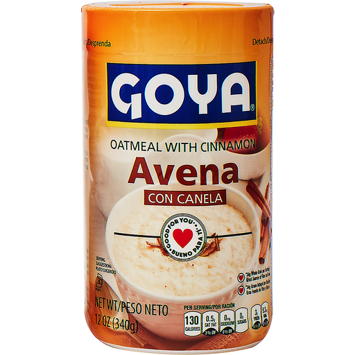 GOYA AVENA W/CANELA 12oz