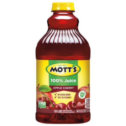 MOTTS APPLE CHERRY 64oz(W)