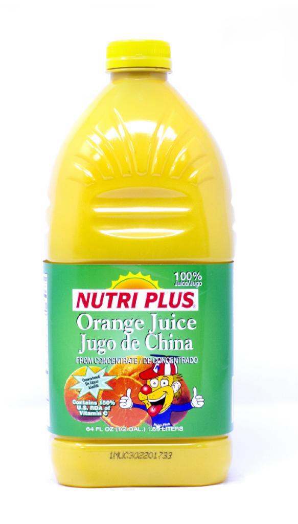 NUTRI PLUS ORANGE JUICE 64oz