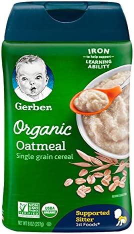 CEREAL GERBER ORGAMIC AVENA 8oz