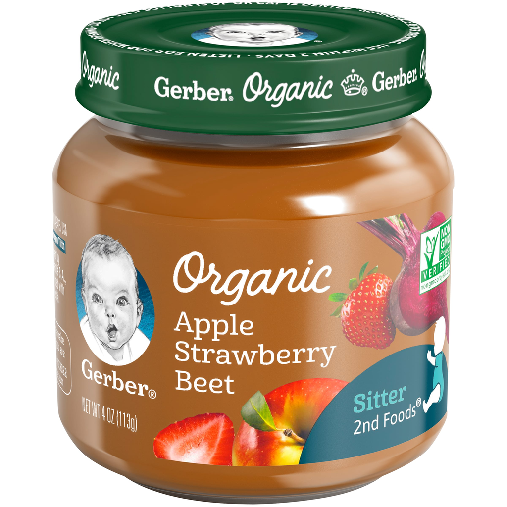GERBER ORGA APPLE FRESA BEET 4oz