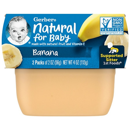 GERBER BANANA 2pack 2oz