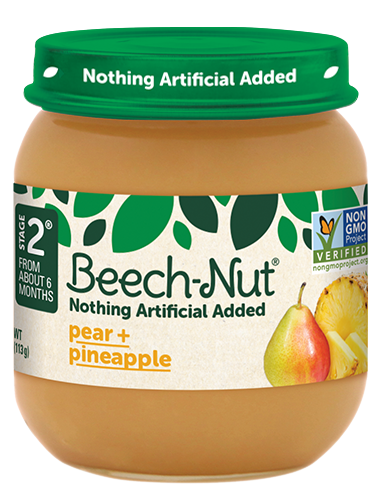 BEECH-NUT PEAR PIÑA 4oz