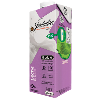 LECHE INDULA 2% SIN LACTOSA 32oz
