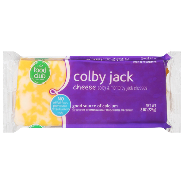 FOOD CLUB COLBY JACK 8oz