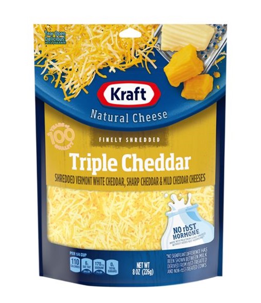 KRAFT QUESO TRIPLE CHEDDAR 8oz