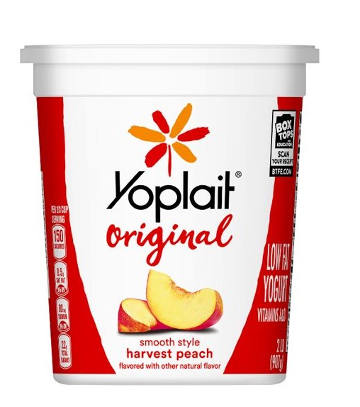 YOPLAIT PEACH LOW FAST 32oz