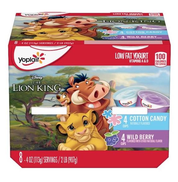 YOGURT YOPLAIT LION KING PQT8 4oz