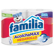 PAPEL FAMILIA MEGAROLLO PQT/4